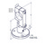 Uchwyt UR-1 do modułu laserowego 16 mm